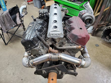 Load image into Gallery viewer, Vg30/33 Pass side log turbo manifolds
