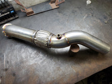 Load image into Gallery viewer, 3" downpipe for relocation manifolds and relocation pipes
