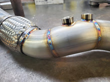 Load image into Gallery viewer, 3" downpipe for relocation manifolds and relocation pipes
