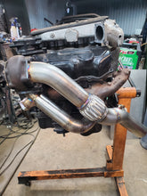 Load image into Gallery viewer, 3" downpipe for relocation manifolds and relocation pipes
