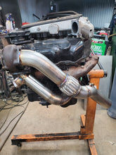 Load image into Gallery viewer, 3" downpipe for relocation manifolds and relocation pipes
