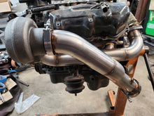 Load image into Gallery viewer, 3" downpipe for relocation manifolds and relocation pipes
